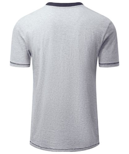 ZITY Men's Slim Fit Button Up Sports T-Shirt-CUMSS01906