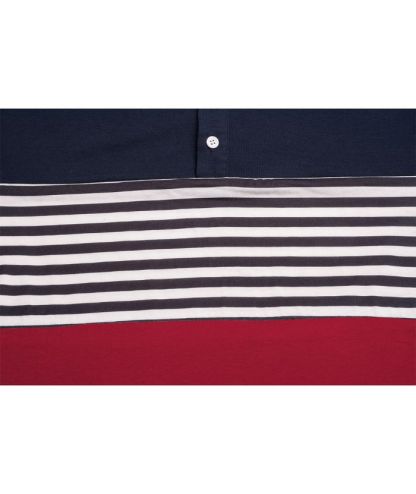 ZITY Men's Slim Fit Stripe T-Shirt-CUMSS01982