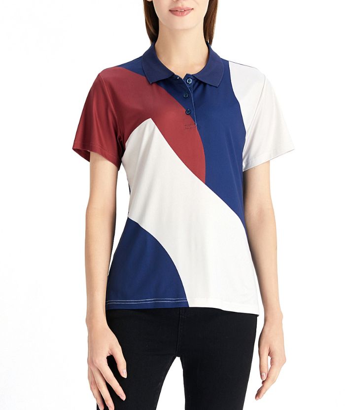 ZITY Women's Dri Fit Golf Polo Shirt-CFWZZ00029