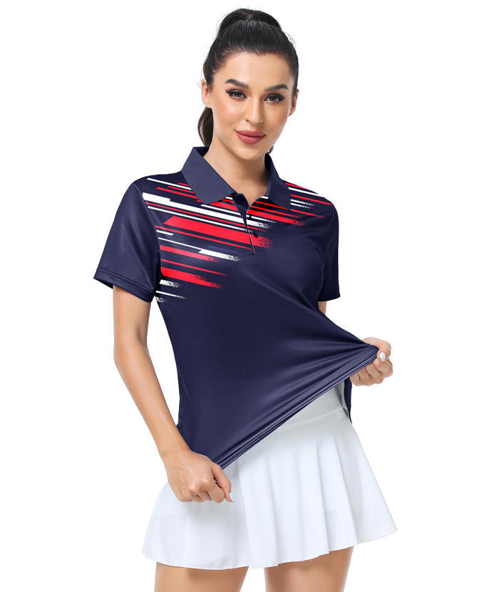 ZITY Women's Sports Quick Dry Slim Fit Golf Polo Shirt-CFWZZ00046