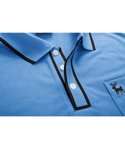 ZITY Men's Casual Slim Fit Performance Polo Shirt-CUMPO01729 