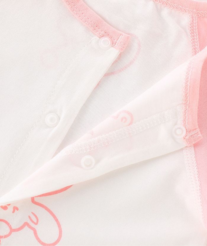 ZITY Kid's Summer Cotton Pink Jumpsuit-ZPK003720