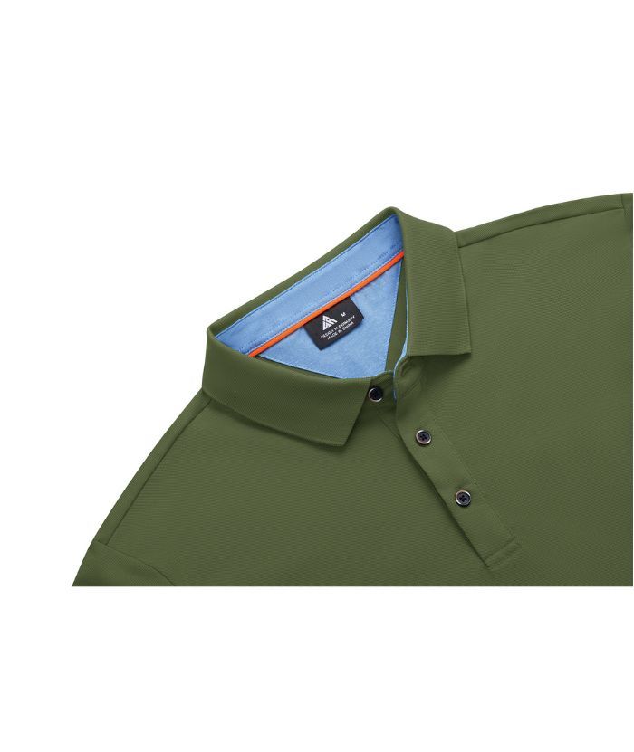 ZITY Men's Button Up Dri Fit Polo Shirt-CEMPO01623