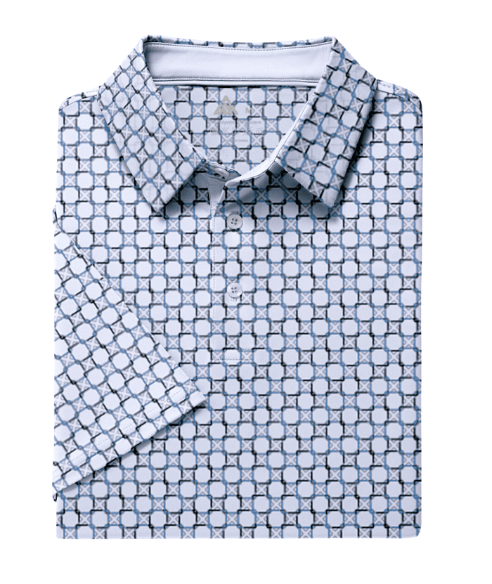 ZITY Men's 3 Button Slim Fit Polo Shirt-CUMPO05189