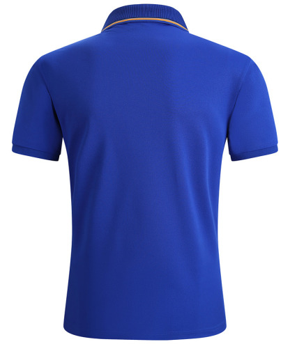 Men's Solid Color Slim Fit Performance Polo Shirt-ZPK007837