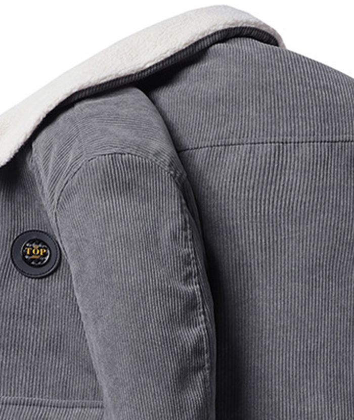 ZITY Men's Cotton Full Zipper Fleece Jacket-DUMCO05533