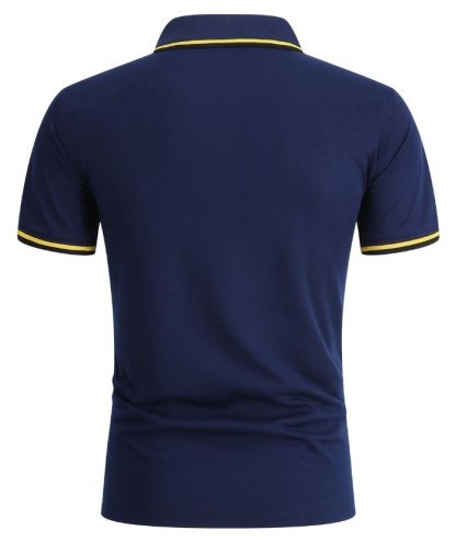 ZITY Men's Button Up Dri Fit Golf Polo Shirt-CFMPO00134