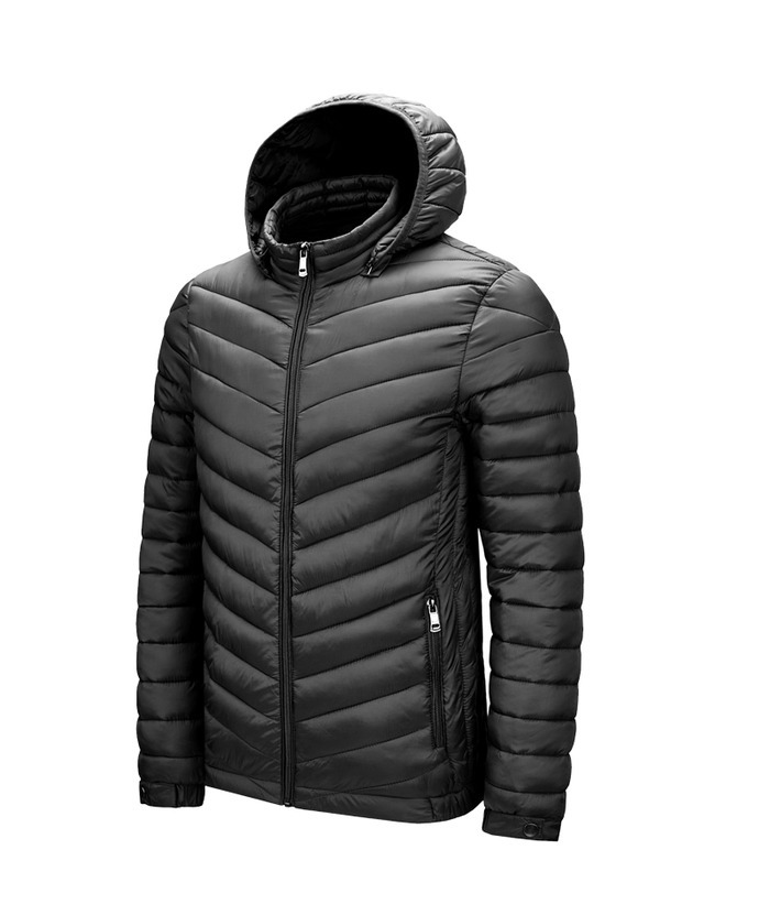ZITY Men's Hooded Windproof Lightweight Puffer Jacket-22910 | Zitysports