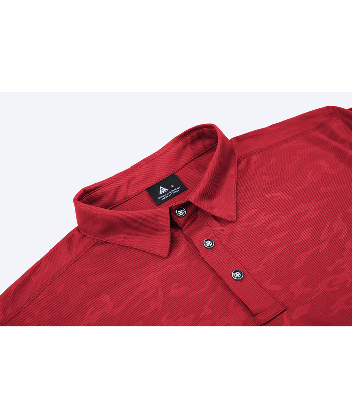 ZITY Men's Casual Breathable Fit Flowing Clond Pattern Golf Polo Shirt-ZPK007197 | Zitysports