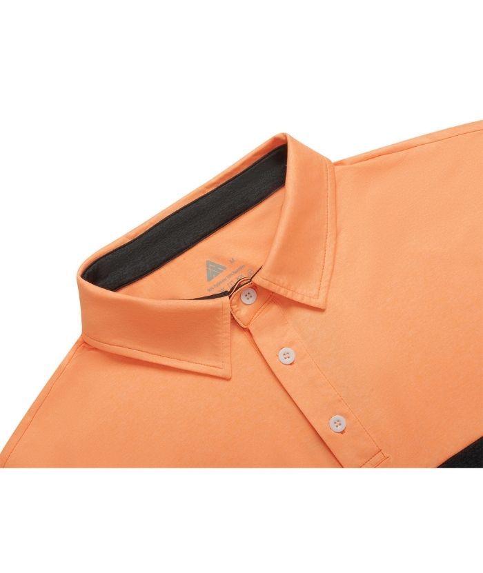 ZITY Men's Color Block Dri Fit Polo Shirt-APOH700109
