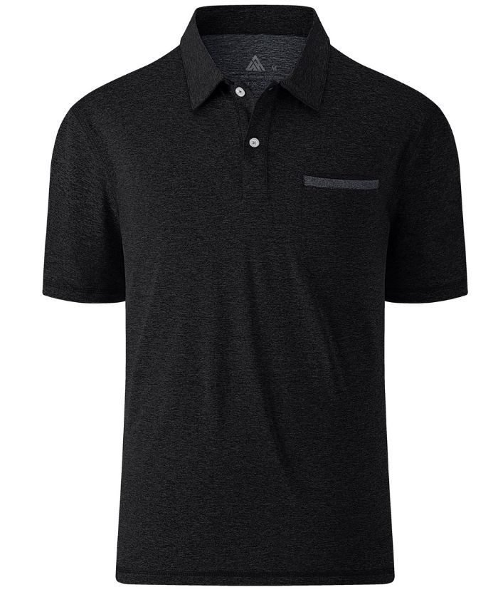 ZITY Men's Moisture Wicking Dri Fit Sports Polo Shirt-ZPK007926