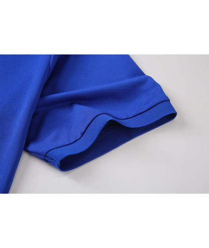 Men's Solid Color Slim Fit Performance Polo Shirt-ZPK007837