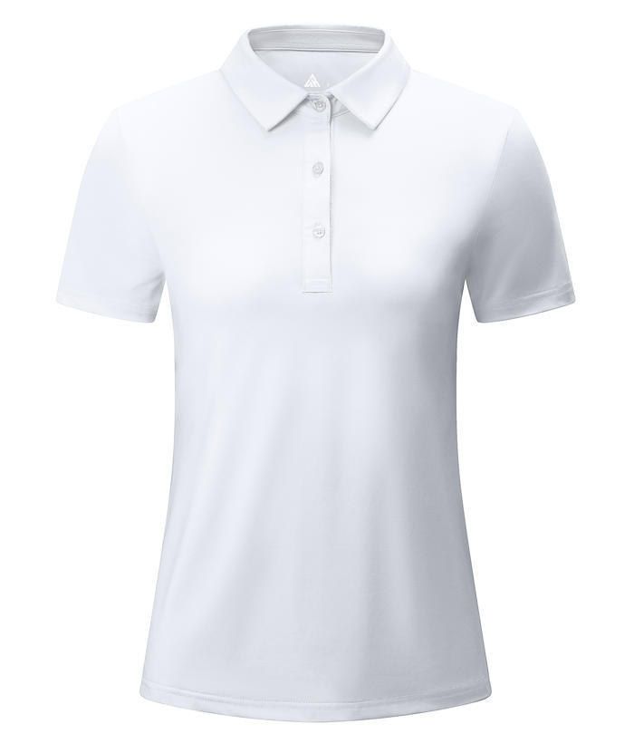 ZITY Women's Solid Color Dri Fit Golf Polo Shirt-CUWPO01308