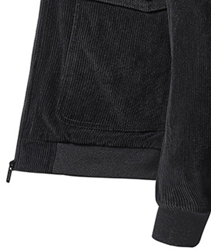 ZITY Men's Cotton Full Zipper Fleece Jacket-DUMCO05533