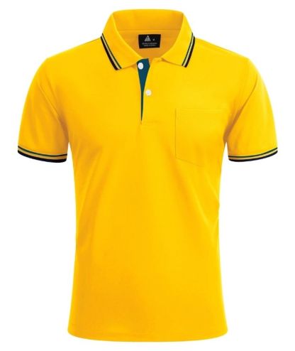 ZITY Men's Button Up Dri Fit Golf Polo Shirt-CFMPO00134