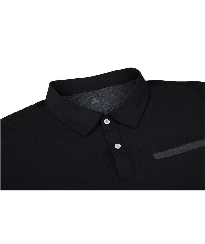 ZITY Men's Moisture Wicking Dri Fit Sports Polo Shirt-ZPK007926