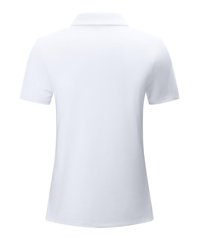 ZITY Women's Solid Color Dri Fit Golf Polo Shirt-CUWPO01308