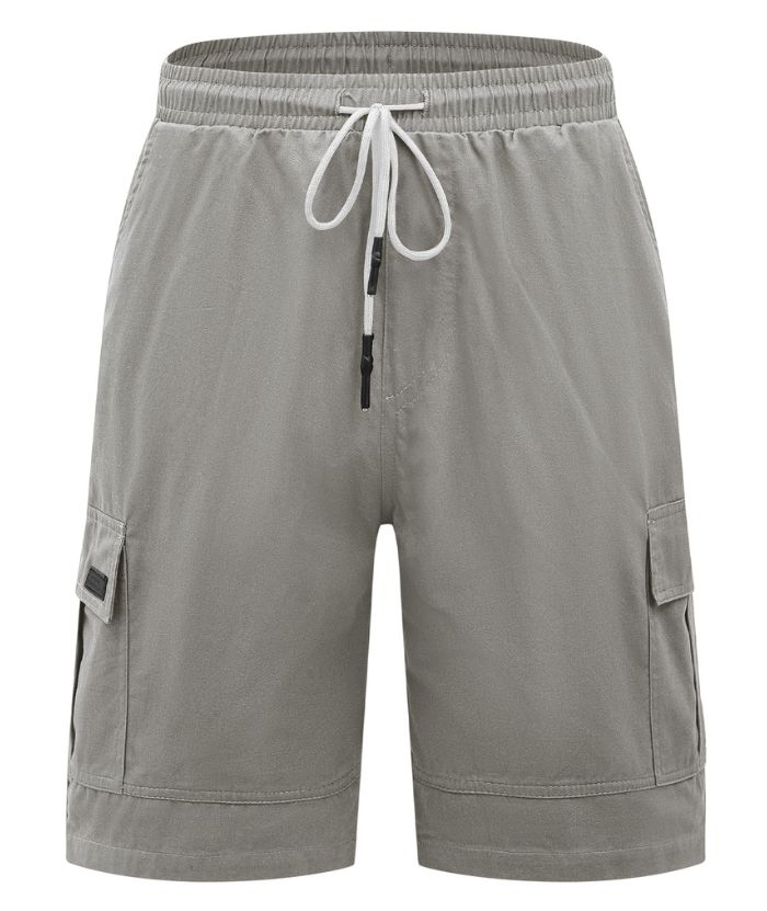 ZITY Men's Loose Fit Men's Drawstring Cargo Shorts-CEMGS05458