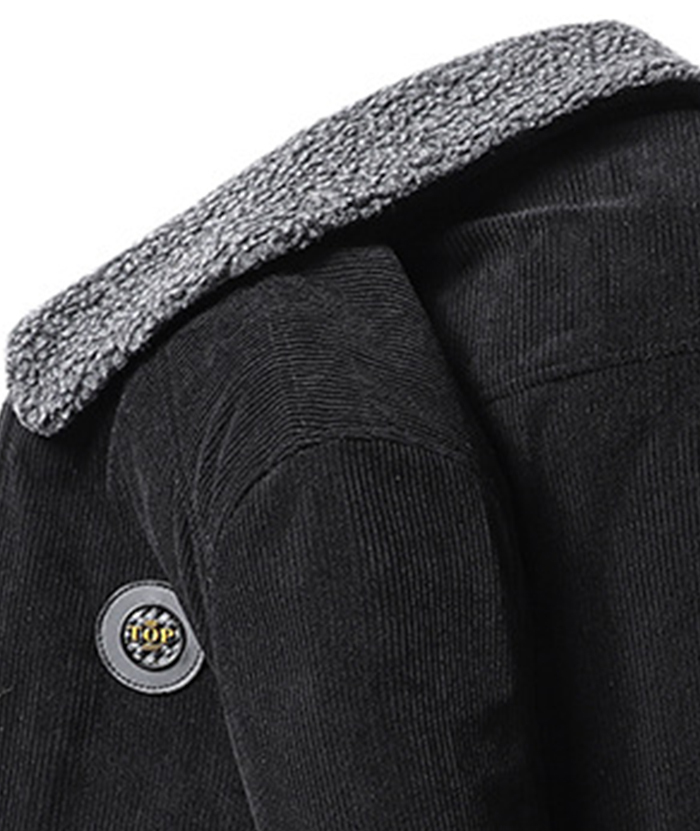 ZITY Men's Cotton Full Zipper Fleece Jacket-DUMCO05533