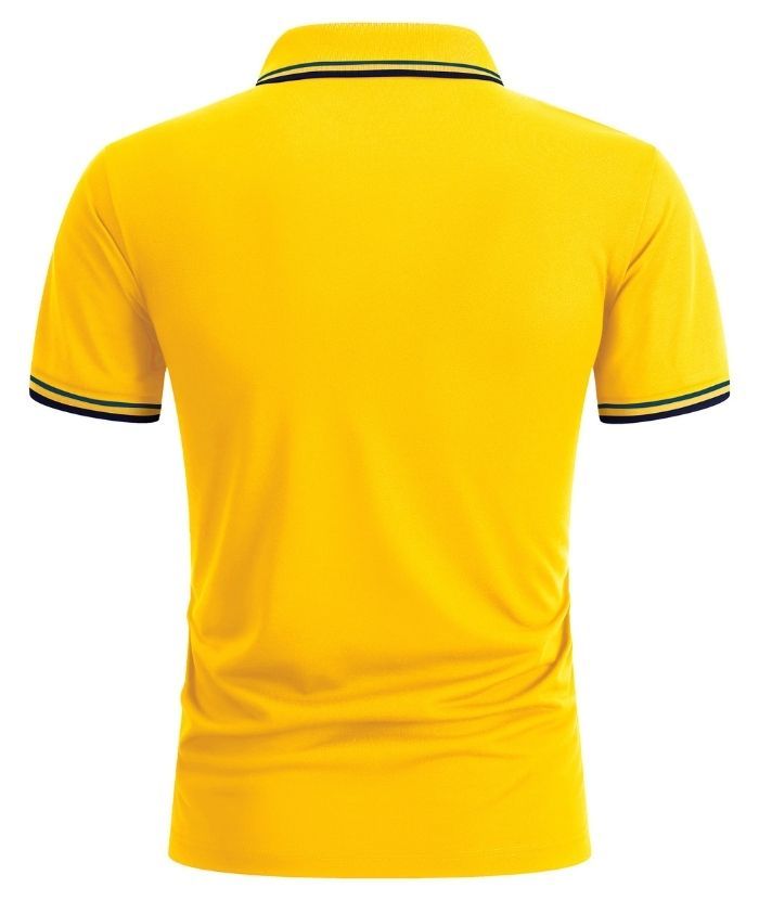ZITY Men's Button Up Dri Fit Golf Polo Shirt-CFMPO00134
