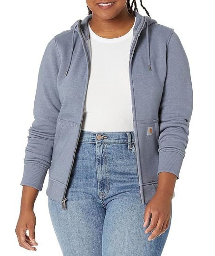 ZITY Women's Light Weight Full Zipper Warm Casual Hoodie with Pocket-DUWFH05082|Zitysports