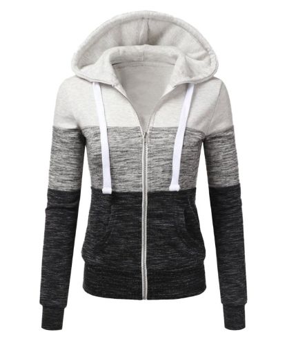 ZITY Women's Lightweight Warm Long Sleeve with Kangaroo Pocket Hoodie-DUWFH04933|Zitysports