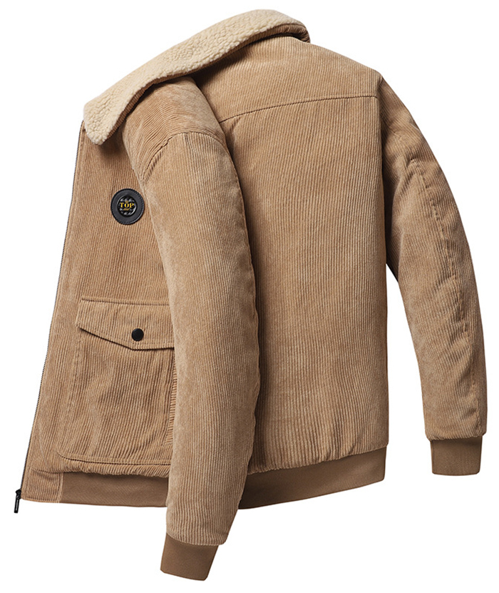 ZITY Men's Cotton Full Zipper Fleece Jacket-DUMCO05533