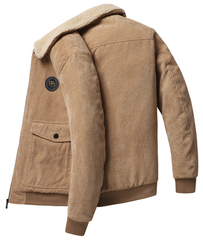 ZITY Men's Cotton Full Zipper Fleece Jacket-DUMCO05533