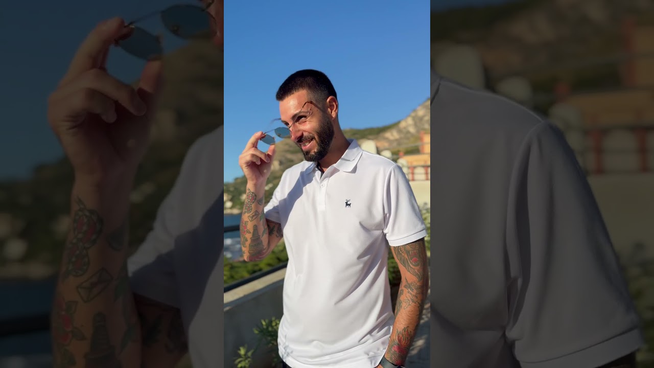 ZITY Men's Moisture Wicking Slim Fit Golf Polo Shirt-CEMPO01637