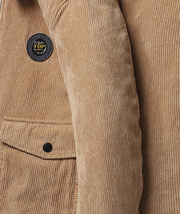 ZITY Men's Cotton Full Zipper Fleece Jacket-DUMCO05533