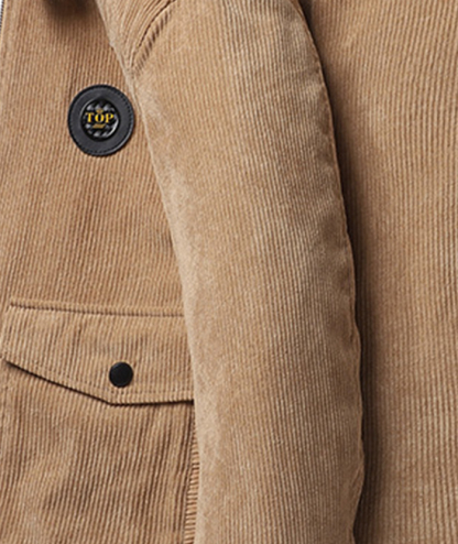 ZITY Men's Cotton Full Zipper Fleece Jacket-DUMCO05533