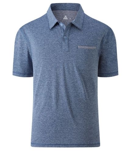 ZITY Men's Moisture Wicking Dri Fit Sports Polo Shirt-ZPK007926