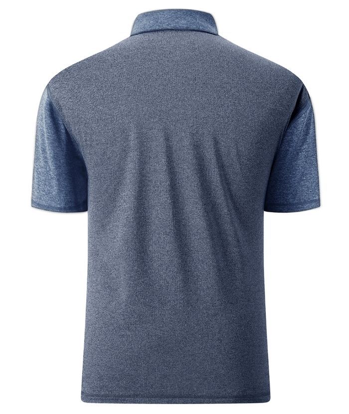 ZITY Men's Moisture Wicking Dri Fit Sports Polo Shirt-ZPK007926