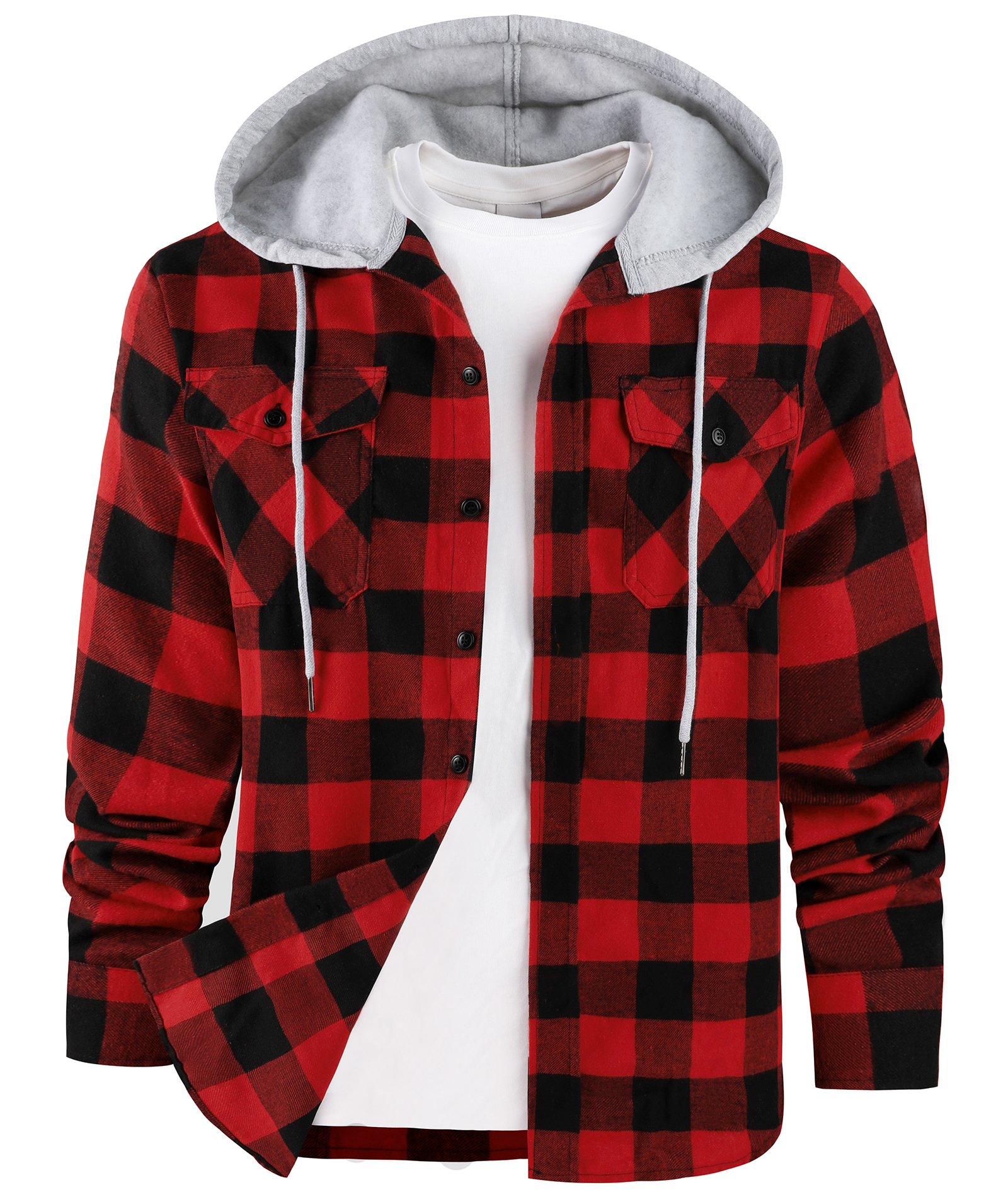 Red plaid shirt
