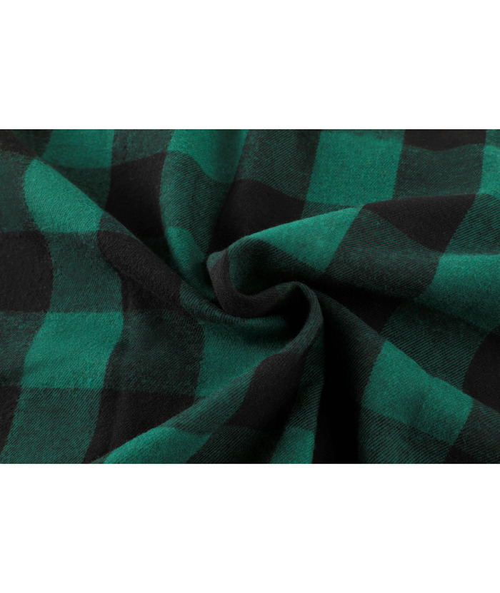 ZITY Men's Button Up Plaid Flannel Shirt-ZPK006183 | Zitysports