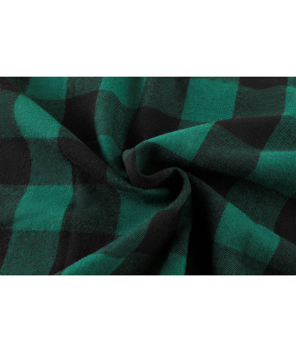 ZITY Men's Button Up Plaid Flannel Shirt-ZPK006183 | Zitysports