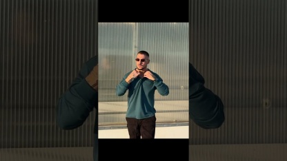 ZITY Men's Button Up Long Sleeve Slim Fit Henley Shirt-CUMLS03492