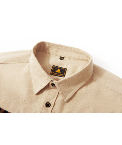 ZITY Men's Plaid Sweatshirt Button Down with Two Pocket-ZPK007276 | Zitysports
