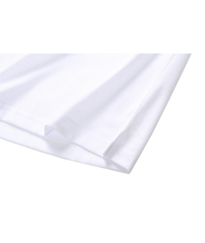 White slim fit casual polo - Women's breathable sports top