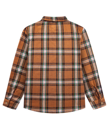 ZITY Men's Long Sleeve Casual Button Down Plaid Flannel Shirt-ZPK005339 | Zitysports