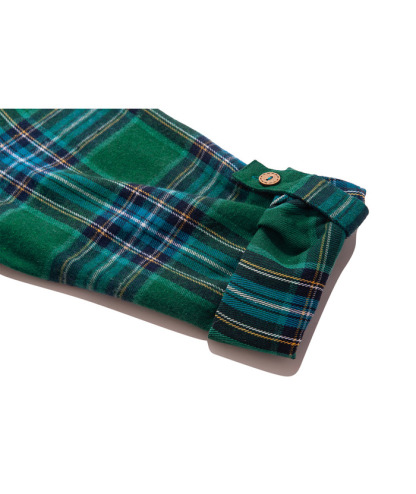 ZITY Men's Long Sleeve Casual Button Down Plaid Flannel Shirt-ZPK005339 | Zitysports