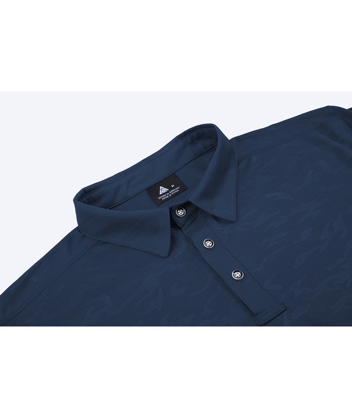 ZITY Men's Casual Breathable Fit Flowing Clond Pattern Golf Polo Shirt-ZPK007197 | Zitysports