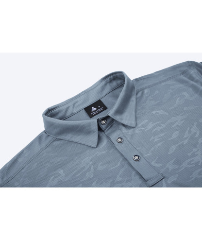 ZITY Men's Casual Breathable Fit Flowing Clond Pattern Golf Polo Shirt-ZPK007197 | Zitysports