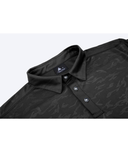 ZITY Men's Casual Breathable Fit Flowing Clond Pattern Golf Polo Shirt-ZPK007197 | Zitysports
