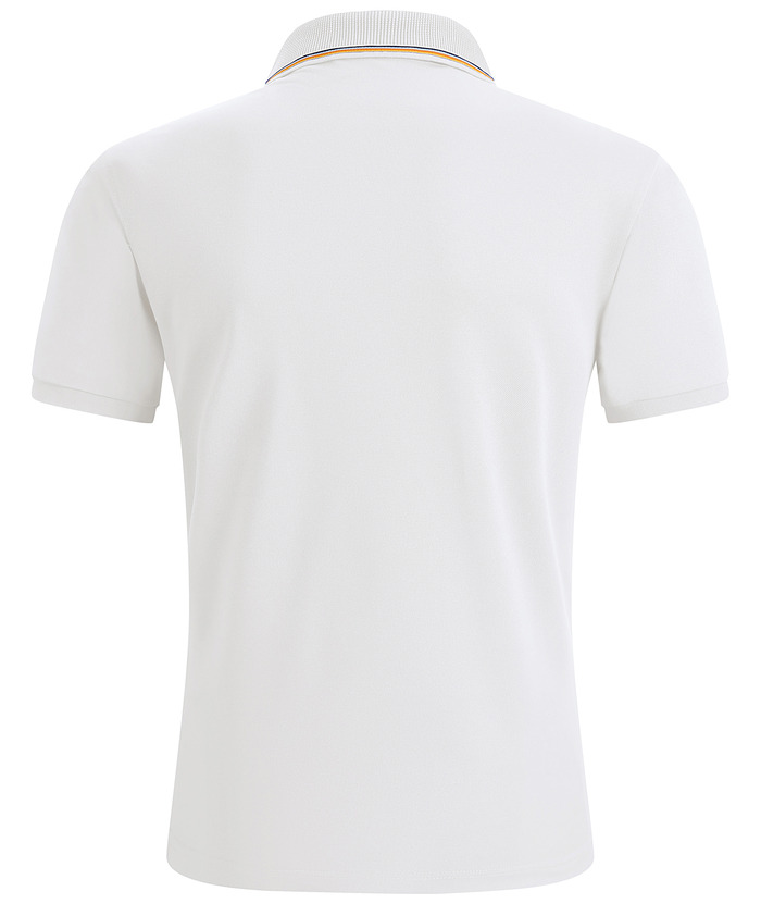 Men's Solid Color Slim Fit Performance Polo Shirt-ZPK007837