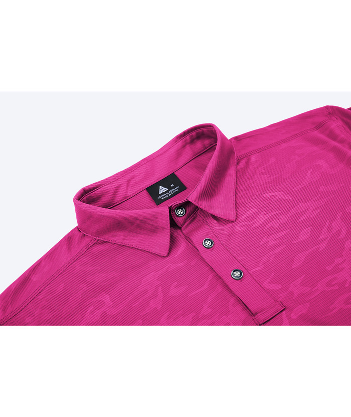 ZITY Men's Casual Breathable Fit Flowing Clond Pattern Golf Polo Shirt-ZPK007197 | Zitysports