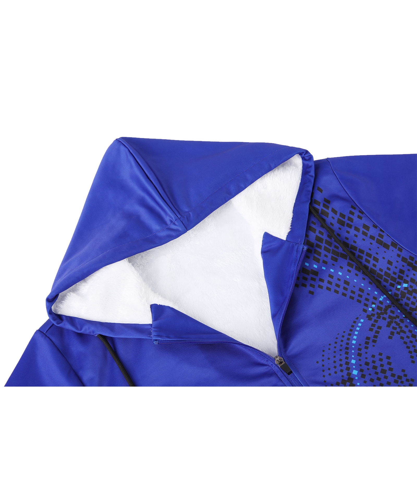 ZITY Men's Long Sleeve Full Zipper Winter Casual Hoodie-CFMWY00038