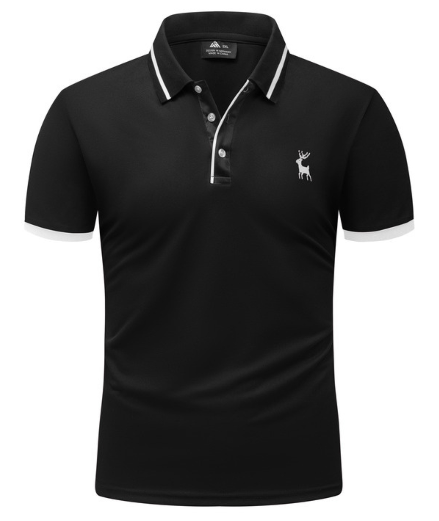 ZITY Men's Oversized Polo Shirt Moisture Wicking Short Sleeve for Summer-ZPK010424 | Zitysports