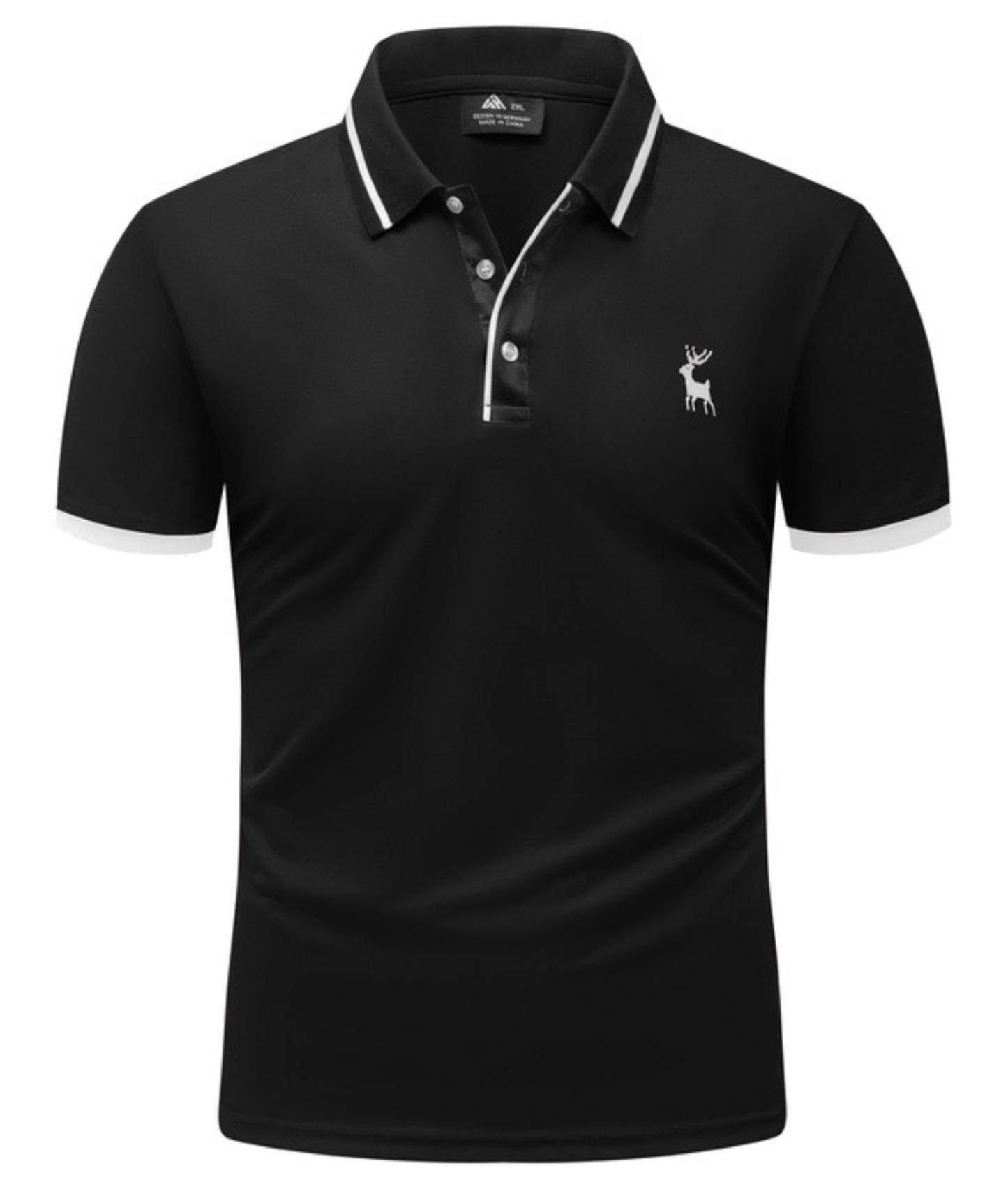 ZITY Men's Oversized Polo Shirt Moisture Wicking Short Sleeve for Summer-ZPK010424 | Zitysports