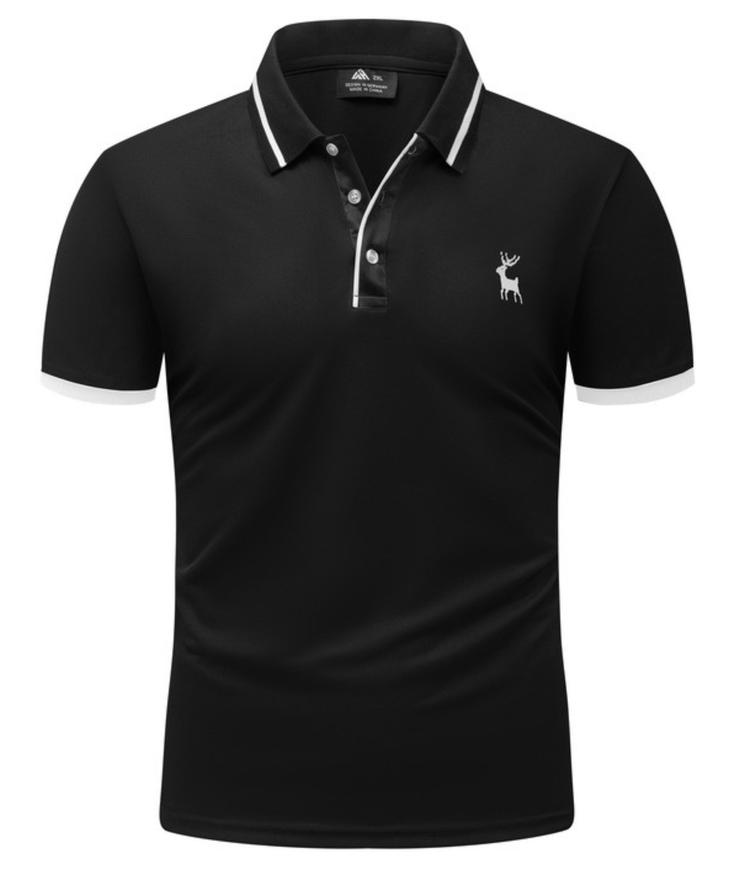 ZITY Men's Oversized Polo Shirt Moisture Wicking Short Sleeve for Summer-ZPK010424 | Zitysports